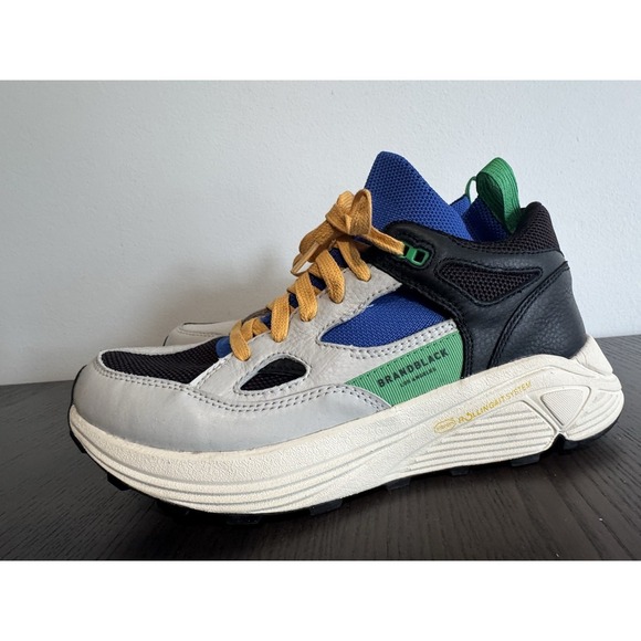 BRANDBLACK Aura 421BB Size 8 Blue‎ Gray Vibram Sneakers Running Shoes Mens main image 6